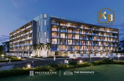 Outdoor Building image for: Apartment - 2 Bedrooms - 3 Bathrooms for sale in The Residence By Prestige One - Jumeirah Village Circle - Dubai, Image 1