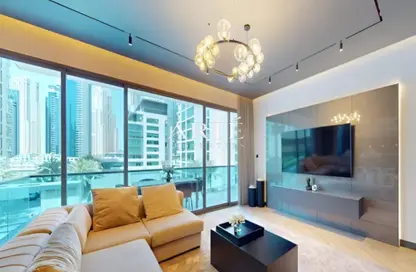 Apartment - 4 Bedrooms - 4 Bathrooms for sale in Azure - Dubai Marina - Dubai