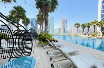 Apartment - Studio - 1 Bathroom for rent in PRIVE BY DAMAC (B) - DAMAC Maison Privé - Business Bay - Dubai