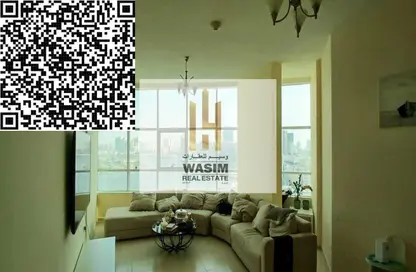 Apartment - 2 Bedrooms - 2 Bathrooms for sale in Orient Tower 1 - Orient Towers - Al Bustan - Ajman