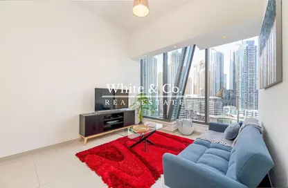 Apartment - 1 Bedroom - 2 Bathrooms for rent in Silverene Tower B - Silverene - Dubai Marina - Dubai