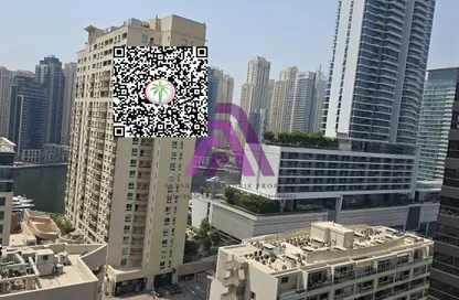 شقة - غرفة نوم - 2 حمامات للايجار في دريم تاور - دبي مارينا - دبي