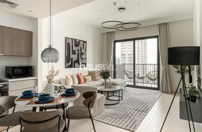 Living / Dining Room image for: Apartment - 1 Bedroom - 1 Bathroom for rent in Park Ridge Tower C - Park Ridge - Dubai Hills Estate - Dubai, Image 1