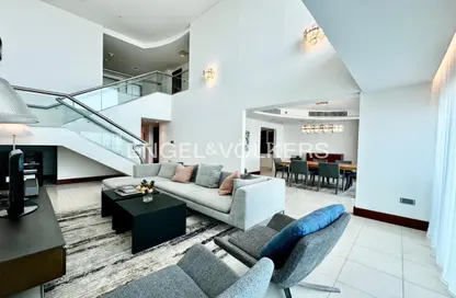 Duplex - 3 Bedrooms - 5 Bathrooms for rent in Jumeirah Living - World Trade Centre Residence - World Trade Center - Dubai
