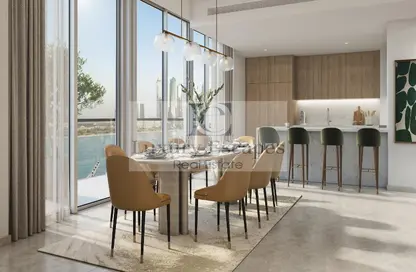 Apartment - 1 Bedroom - 2 Bathrooms for sale in Beachgate by Address - EMAAR Beachfront - Dubai Harbour - Dubai