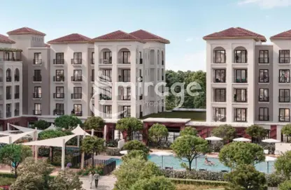 Apartment - 1 Bedroom - 2 Bathrooms for sale in Bloom Living - Zayed City (Khalifa City C) - Khalifa City - Abu Dhabi