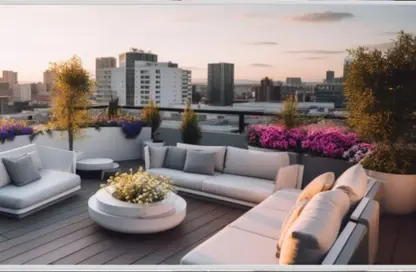 Apartment - 1 Bedroom - 2 Bathrooms for sale in Ajman One - Phase 2 - Ajman Downtown - Ajman