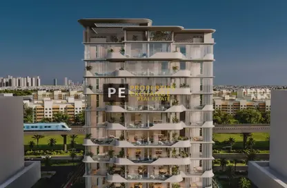 Apartment - 3 Bedrooms - 4 Bathrooms for sale in Evora Residence - Al Furjan - Dubai