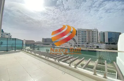 Balcony image for: Apartment - 3 Bedrooms - 4 Bathrooms for rent in Al Faridah - Al Raha Beach - Abu Dhabi, Image 1