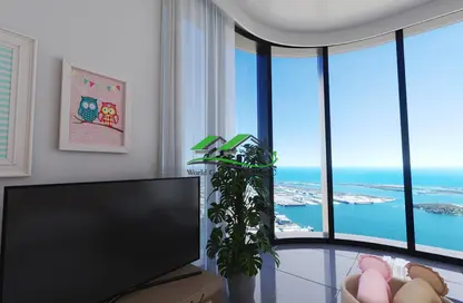 Apartment - 4 Bedrooms - 4 Bathrooms for sale in Marlin 2 by Reportage - Shams Abu Dhabi - Al Reem Island - Abu Dhabi