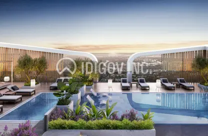 Apartment - 1 Bedroom - 2 Bathrooms for sale in Weybridge Gardens 1 - Weybridge Gardens - Dubai Land Residence Complex - Dubai Land - Dubai