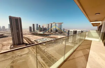 Balcony image for: Apartment - 2 Bedrooms - 3 Bathrooms for rent in C10 Tower - Najmat Abu Dhabi - Al Reem Island - Abu Dhabi, Image 1
