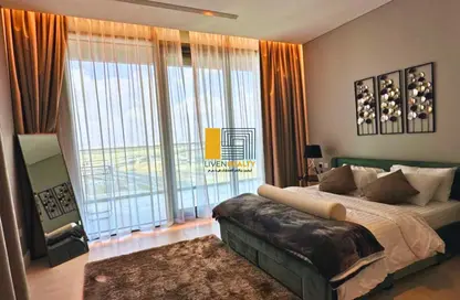 صورة لـ غرفة- غرفة النوم شقة - 2 غرف نوم - 3 حمامات للايجار في فندق ومساكن إس إل إس دبي - الخليج التجاري - دبي ، صورة رقم 1