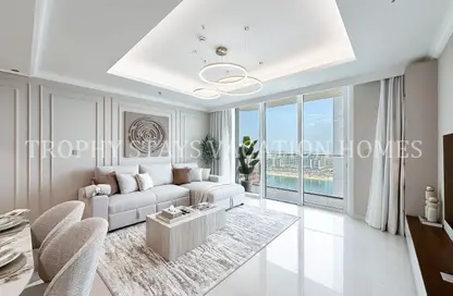 Apartment - 1 Bedroom - 1 Bathroom for rent in Palace Beach Residence - EMAAR Beachfront - Dubai Harbour - Dubai
