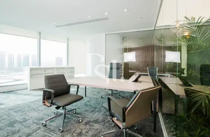 Office Space - Studio - 1 Bathroom for rent in Addax port office tower - City Of Lights - Al Reem Island - Abu Dhabi