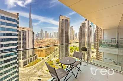شقة - 1 حمام للايجار في ماركيز سكوير تاور - الخليج التجاري - دبي