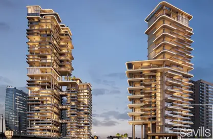 Apartment - 3 Bedrooms - 5 Bathrooms for sale in Vela Viento By Omniyat - Business Bay - Dubai