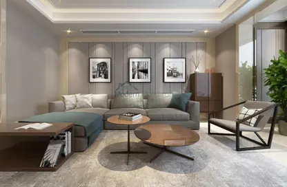Living Room image for: Apartment - 1 Bedroom - 2 Bathrooms for sale in Nobles Tower - Business Bay - Dubai, Image 1