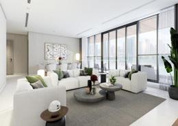 Living Room image for: Apartment - 3 bedrooms - 4 bathrooms for sale in Sharjah Terraces - Al Khan Lagoon - Al Khan - Sharjah, Image 1