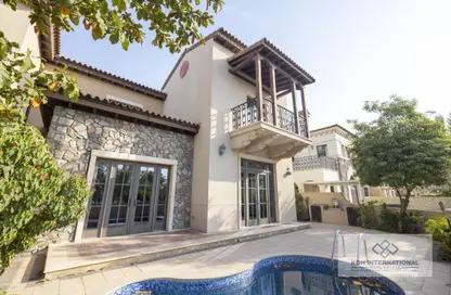 Outdoor House image for: Villa - 4 Bedrooms - 4 Bathrooms for sale in Whispering Pines - Earth - Jumeirah Golf Estates - Dubai, Image 1
