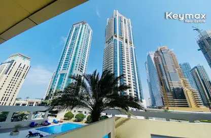 Outdoor Building image for: Apartment - 1 Bedroom - 2 Bathrooms for rent in The Royal Oceanic - Oceanic - Dubai Marina - Dubai, Image 1