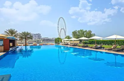 Apartment - 1 Bedroom - 1 Bathroom for rent in Al Bateen Residences - Jumeirah Beach Residence - Dubai