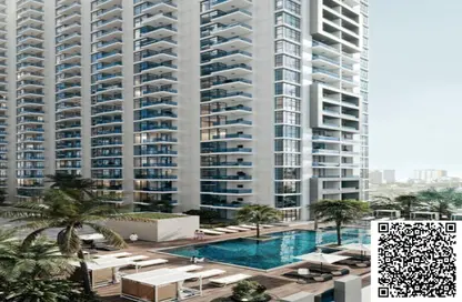 Apartment - 2 Bedrooms - 3 Bathrooms for sale in Ajman Creek Towers - Al Rashidiya 1 - Al Rashidiya - Ajman