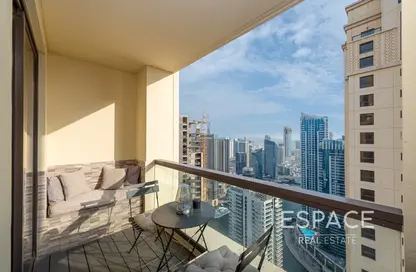 Balcony image for: Apartment - 2 Bedrooms - 2 Bathrooms for sale in Murjan 1 - Murjan - Jumeirah Beach Residence - Dubai, Image 1