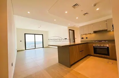 Kitchen image for: Apartment - 1 Bedroom - 2 Bathrooms for rent in Waves Grande - Sobha Hartland - Mohammed Bin Rashid City - Dubai, Image 1