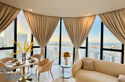 Apartment - 2 Bedrooms - 3 Bathrooms for rent in Burj Mohammed Bin Rashid at WTC - Corniche Road - Abu Dhabi