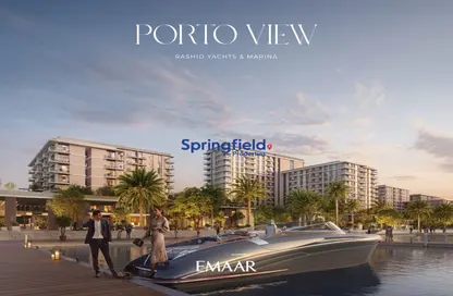شقة - غرفة نوم - 1 حمام للبيع في بورتو فيو - ميناء راشد - دبي