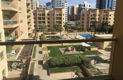 شقة - غرفة نوم - 1 حمام للايجار في الغزلان - 1 - الغزلان - جرينز - دبي