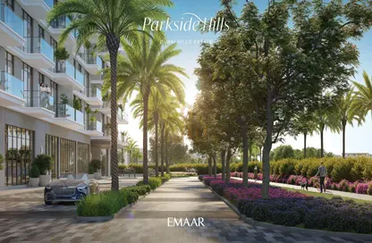 Outdoor Building image for: Apartment - 2 Bedrooms - 2 Bathrooms for sale in Parkside Hills - Dubai Hills Estate - Dubai, Image 1