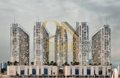 Apartment - 1 Bedroom - 2 Bathrooms for sale in Ajman Creek Towers - Al Rashidiya 1 - Al Rashidiya - Ajman