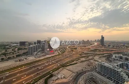 شقة - 1 حمام للايجار في ذا سكوير تاور - قرية الجميرا سركل - دبي