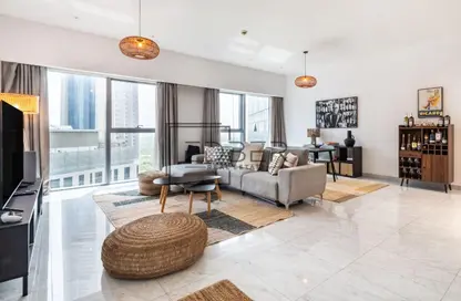 Apartment - 1 Bedroom - 2 Bathrooms for rent in Central Park Residential Tower - Central Park Tower - DIFC - Dubai