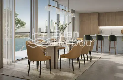 Apartment - 3 Bedrooms - 3 Bathrooms for sale in Beachgate by Address - EMAAR Beachfront - Dubai Harbour - Dubai