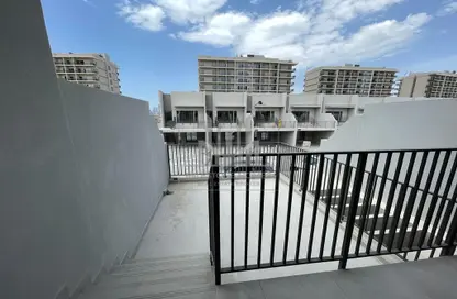 Balcony image for: Townhouse - 3 Bedrooms - 3 Bathrooms for rent in MAG Eye - District 7 - Mohammed Bin Rashid City - Dubai, Image 1