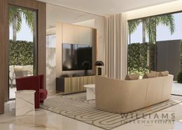 Living Room image for: Townhouse - 3 bedrooms - 4 bathrooms for sale in Jasmine Lane - Jumeirah Golf Estates - Dubai, Image 1
