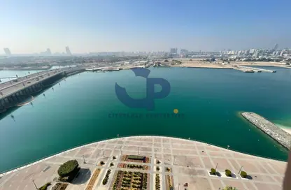 Apartment - 3 Bedrooms - 4 Bathrooms for rent in RAK Tower - Marina Square - Al Reem Island - Abu Dhabi