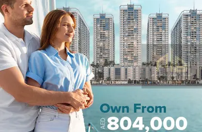 Apartment - 1 Bedroom - 2 Bathrooms for sale in Ajman Creek Towers - Al Rashidiya 1 - Al Rashidiya - Ajman