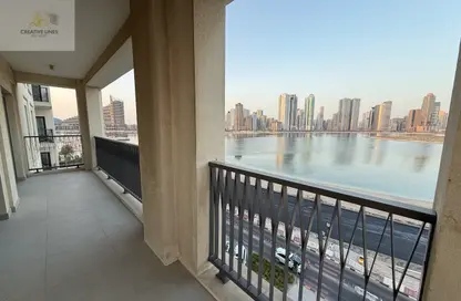 Apartment - 3 Bedrooms - 4 Bathrooms for rent in Cyan Beach Residence - Maryam Beach Residence - Maryam Island - Sharjah