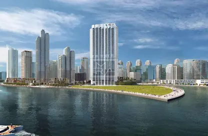 Water View image for: Apartment - 2 Bedrooms - 2 Bathrooms for sale in Peninsula Three - Peninsula - Business Bay - Dubai, Image 1
