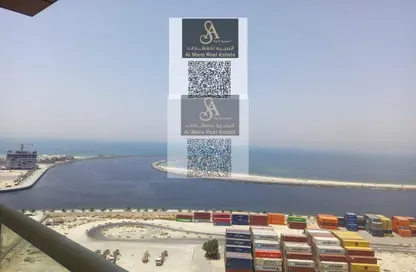 Apartment - 2 Bedrooms - 3 Bathrooms for rent in Corniche Tower - Ajman Corniche Road - Ajman