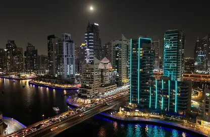 شقة - غرفة نوم - 2 حمامات للايجار في برج كنتننتال - دبي مارينا - دبي شقة - غرفة نوم - 2 حمامات للايجار في برج كنتننتال - دبي مارينا - دبي