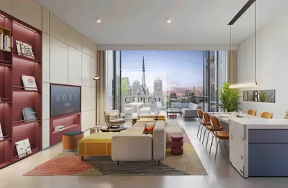 شقة - 2 غرف نوم - 3 حمامات للبيع في روف هوم داون تاون - وسط مدينة دبي - دبي