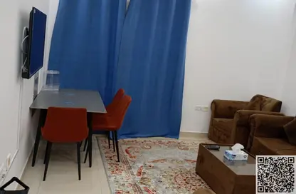 Apartment - 1 Bedroom - 2 Bathrooms for rent in Corniche Tower - Ajman Corniche Road - Ajman