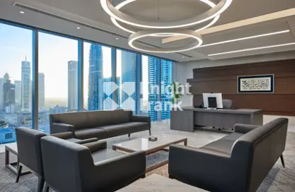 صورة لـ غرفة المعيشة مكتب - استوديو للايجار في برج اتش اس بي سي - دبي وسط المدينة - دبي ، صورة رقم 1