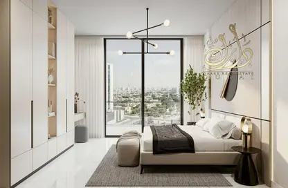 Room / Bedroom image for: Apartment - 2 Bedrooms - 3 Bathrooms for sale in Equiti Arcade - Al Furjan - Dubai, Image 1