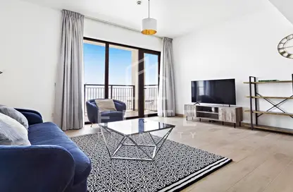 Living Room image for: Apartment - 2 Bedrooms - 2 Bathrooms for sale in La Cote - La Mer - Jumeirah - Dubai, Image 1
